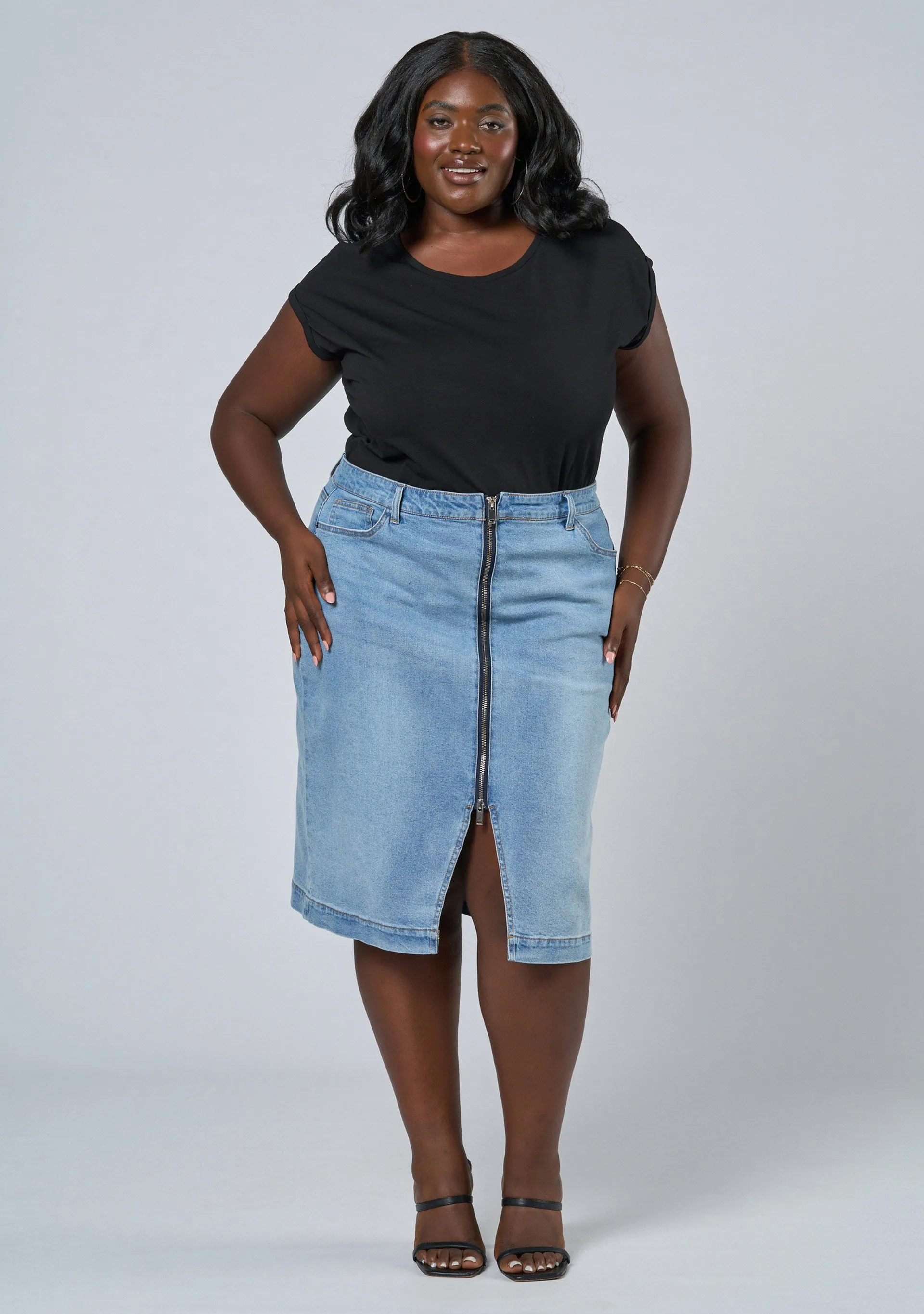 Alana Denim Skirt