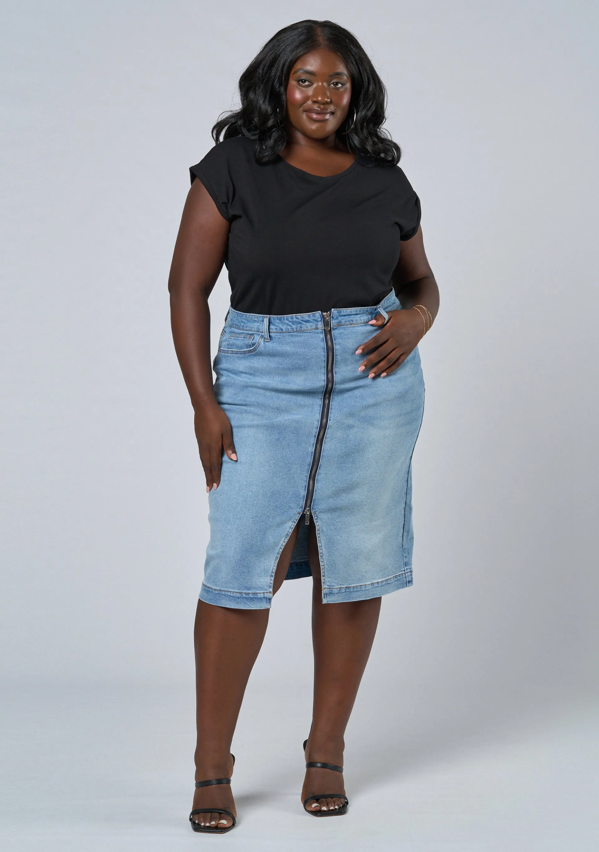 Alana Denim Skirt