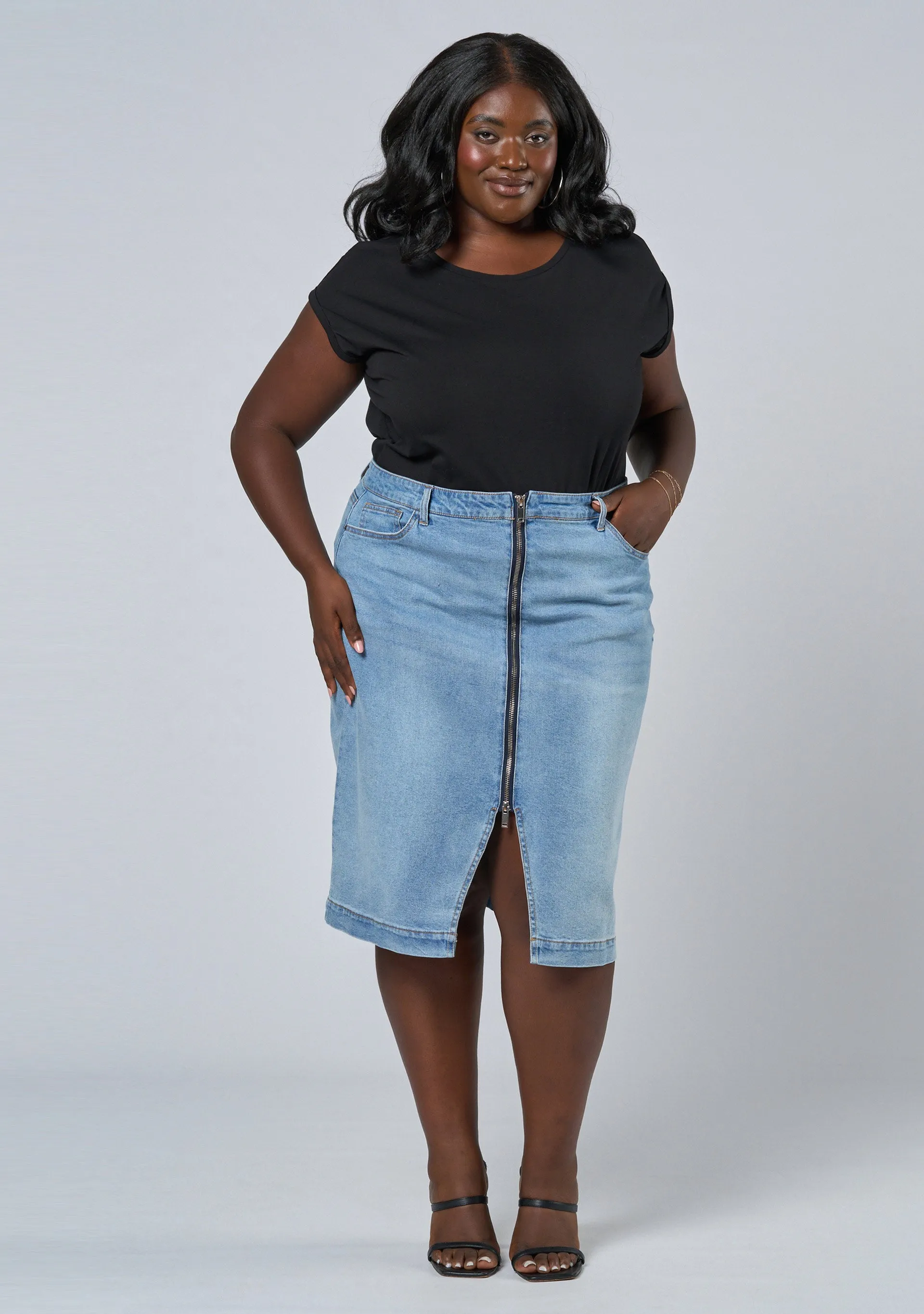 Alana Denim Skirt