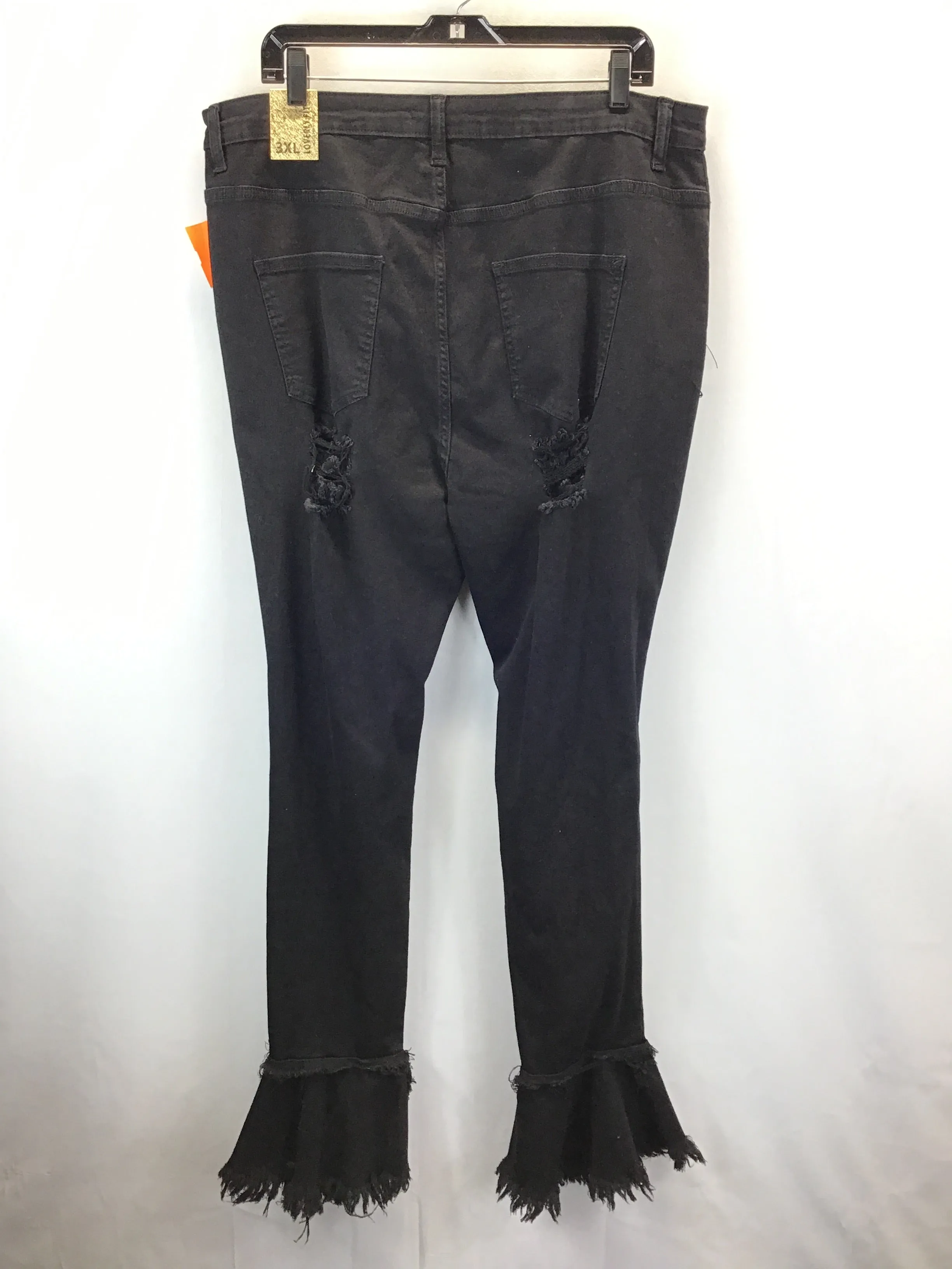 Black Jeans Flared Clothes Mentor, Size 3x