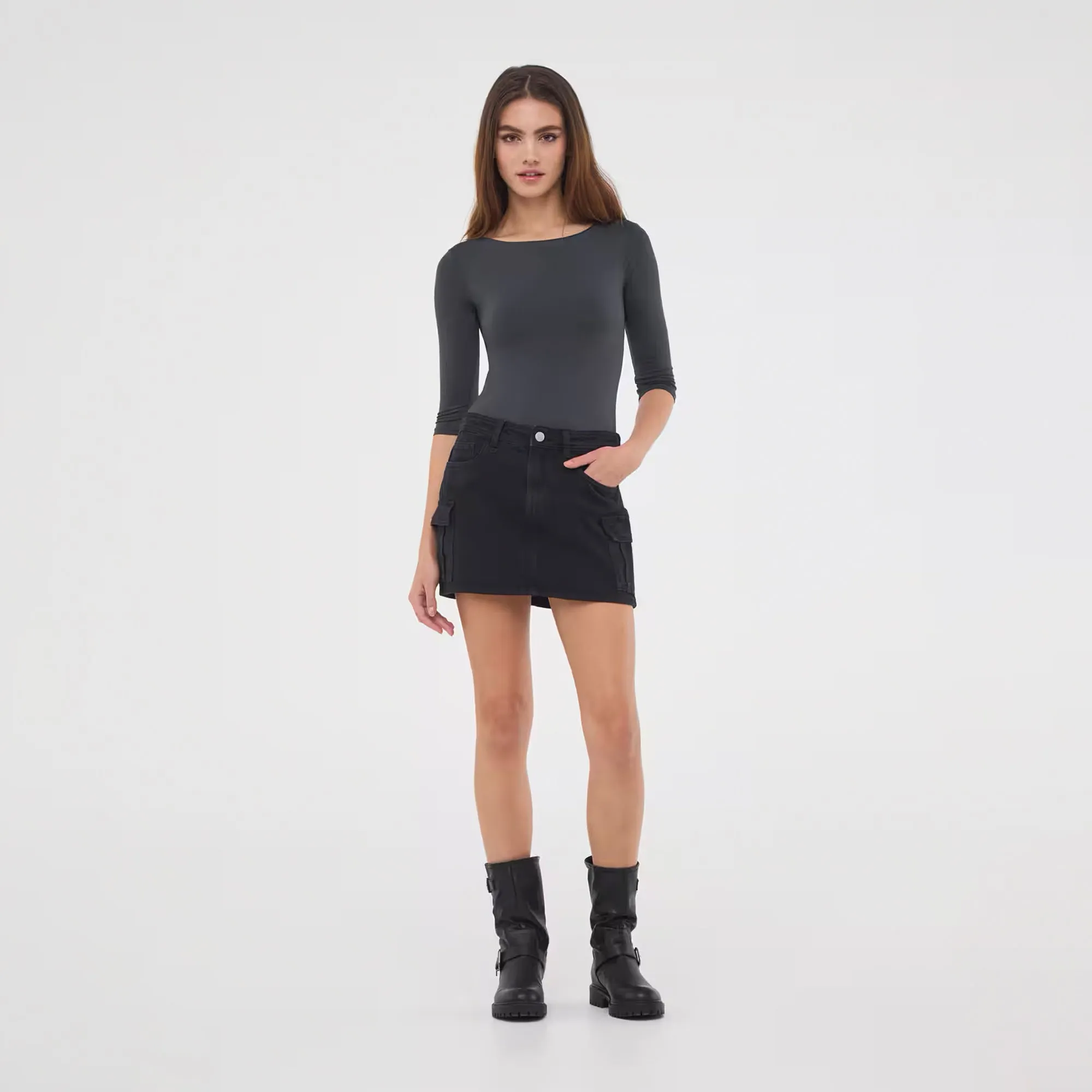 Cargo Mini Skirt