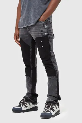 CARP FLARE JEAN - CHARCOAL