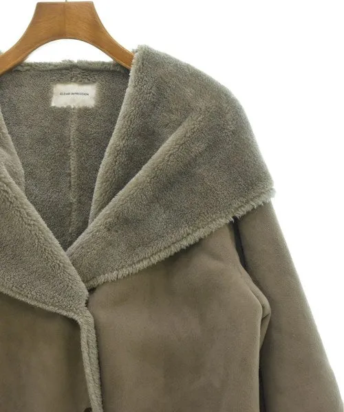 CLEAR IMPRESSION Sheepskin coats