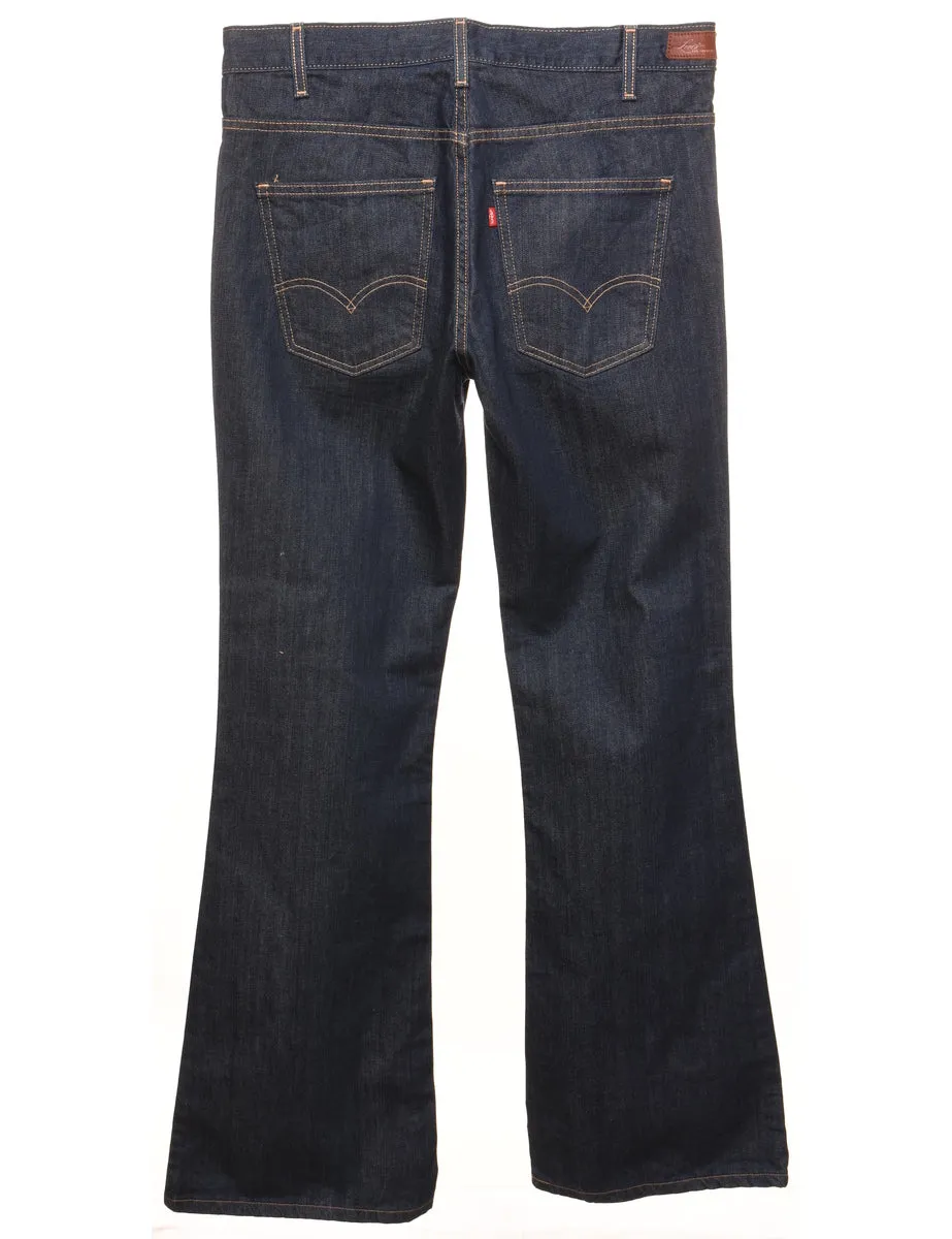 Dark Wash Flared Levi's Jeans - W36 L35