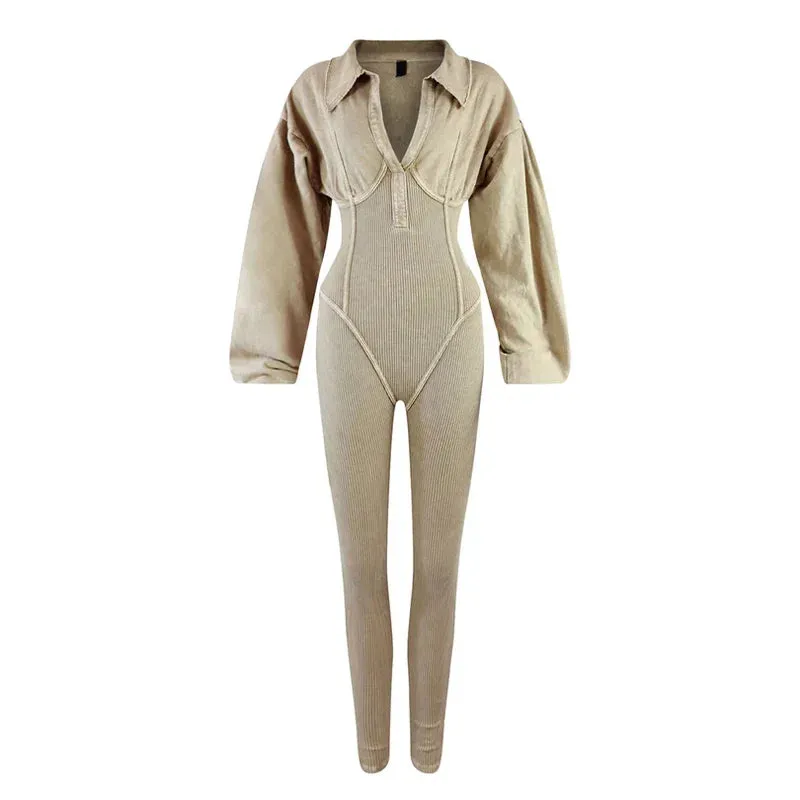 Emily Long Sleeve Jumpsuits