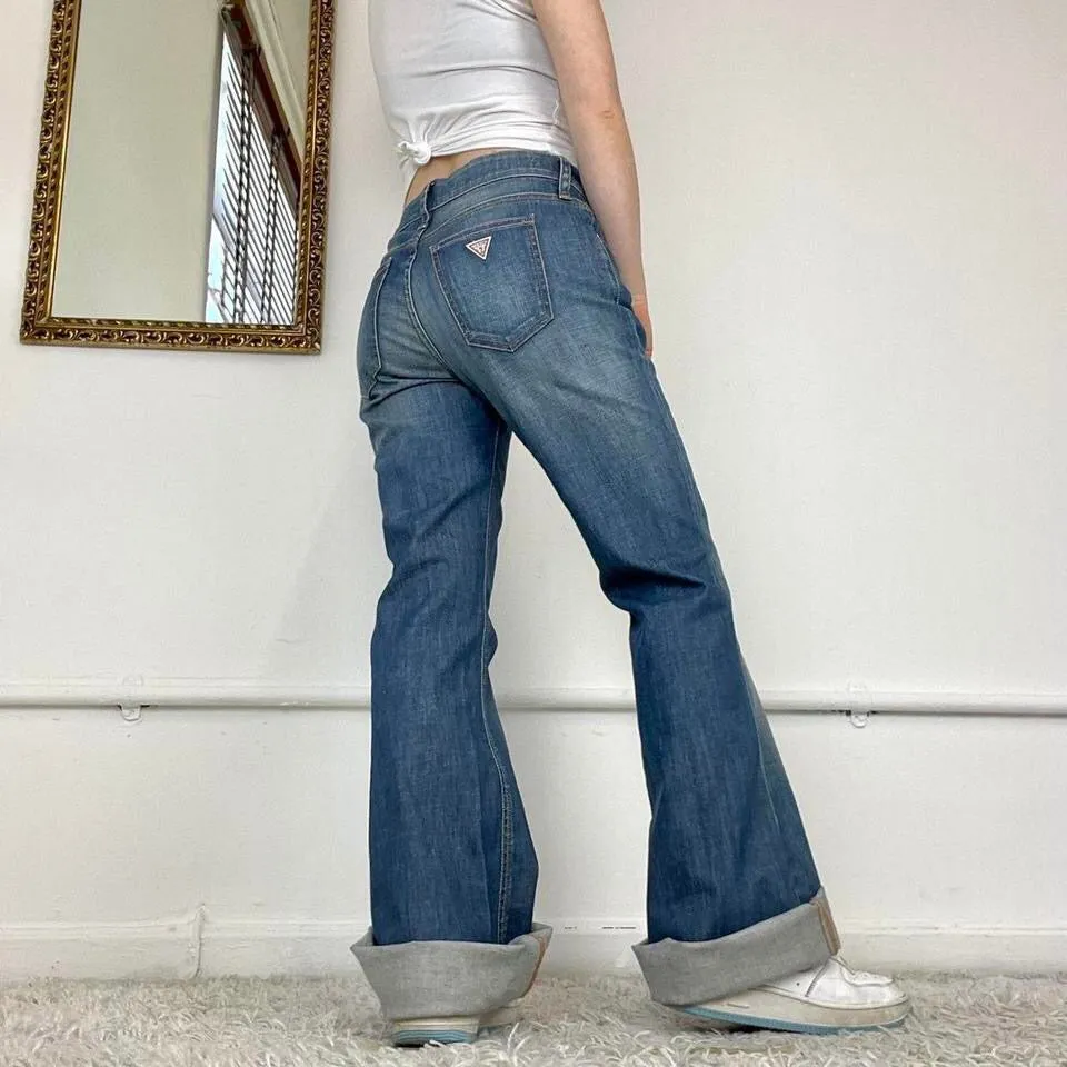 guess flared jeans