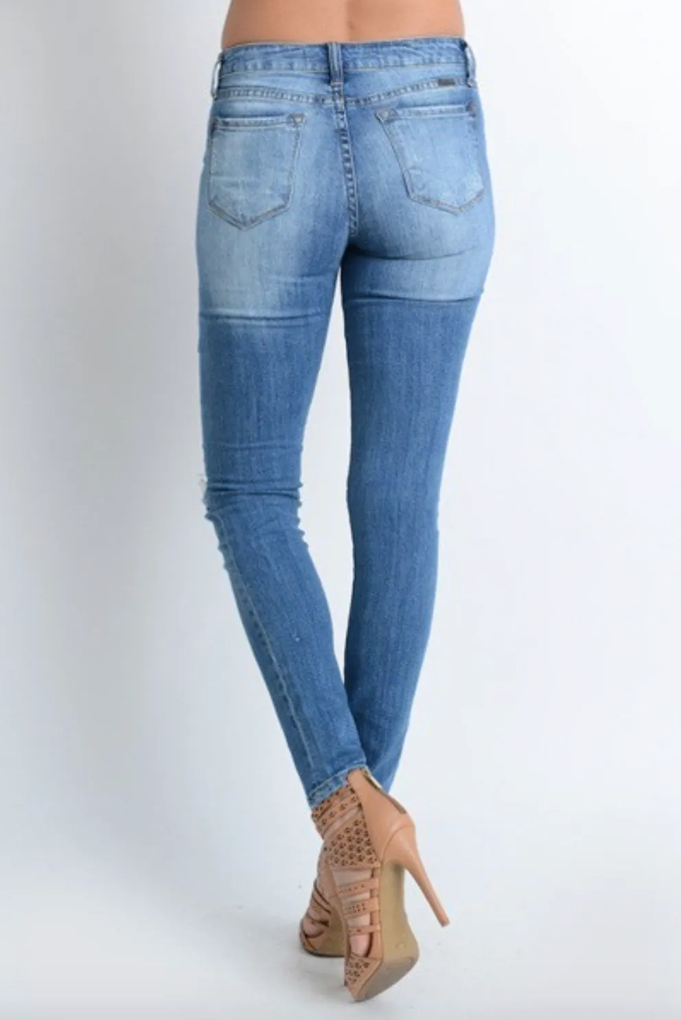 KanCan Destructed Skinny Jean