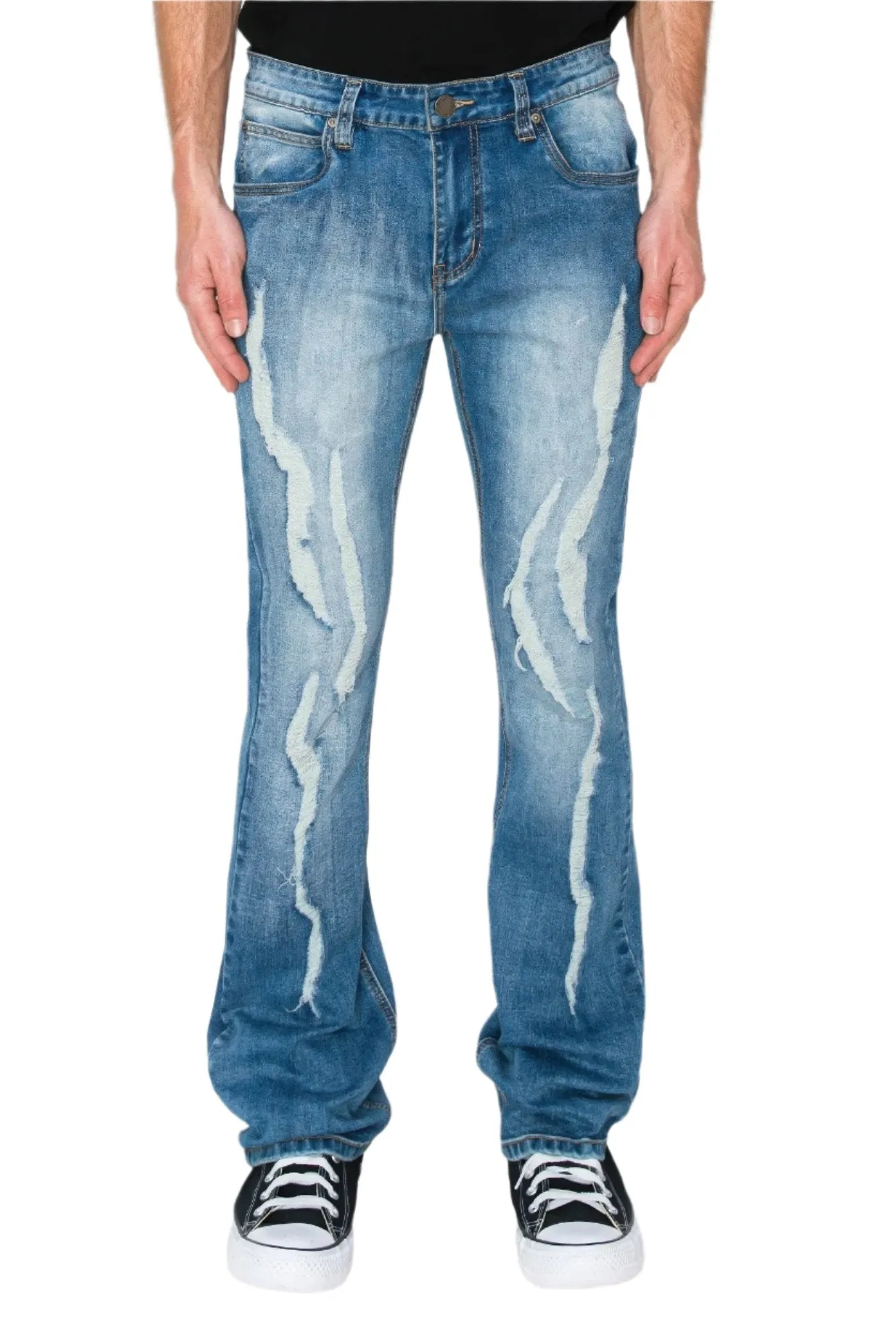 Mens Bootcut Denim Jeans