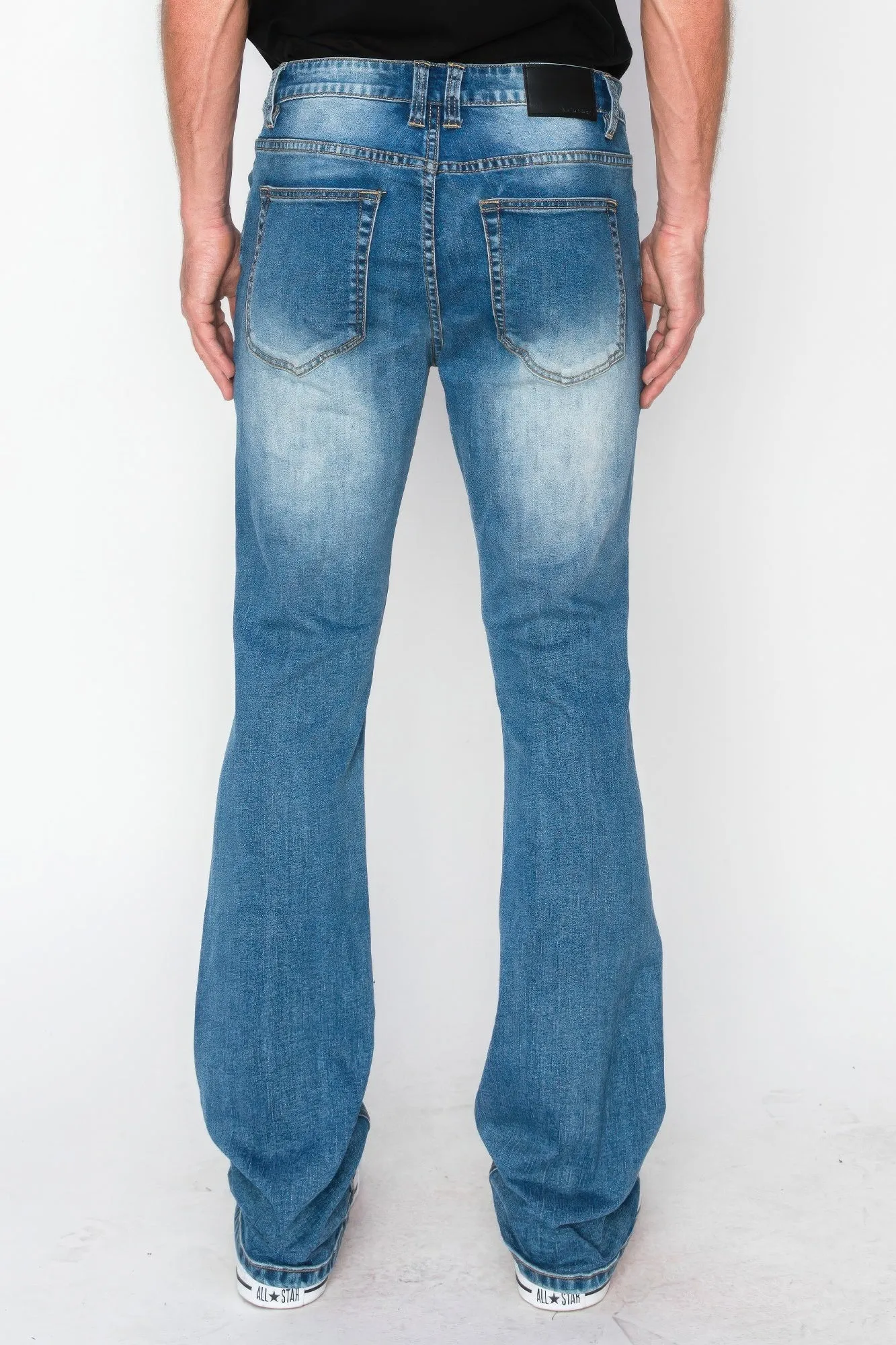 Mens Bootcut Denim Jeans