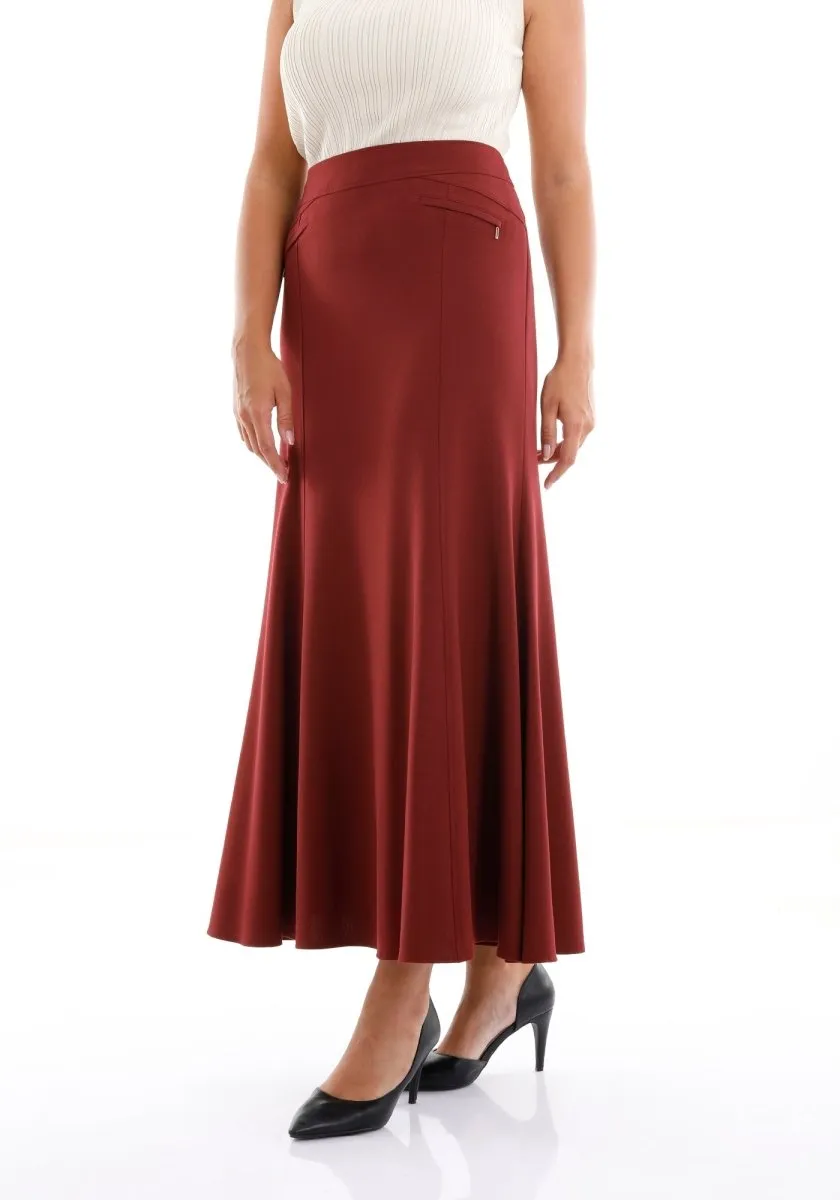 Modest Plus Size Mermaid Maxi Skirts | Fishtail Long Skirts