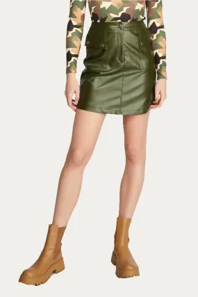 New Mini Leather Women Shorts Skirt