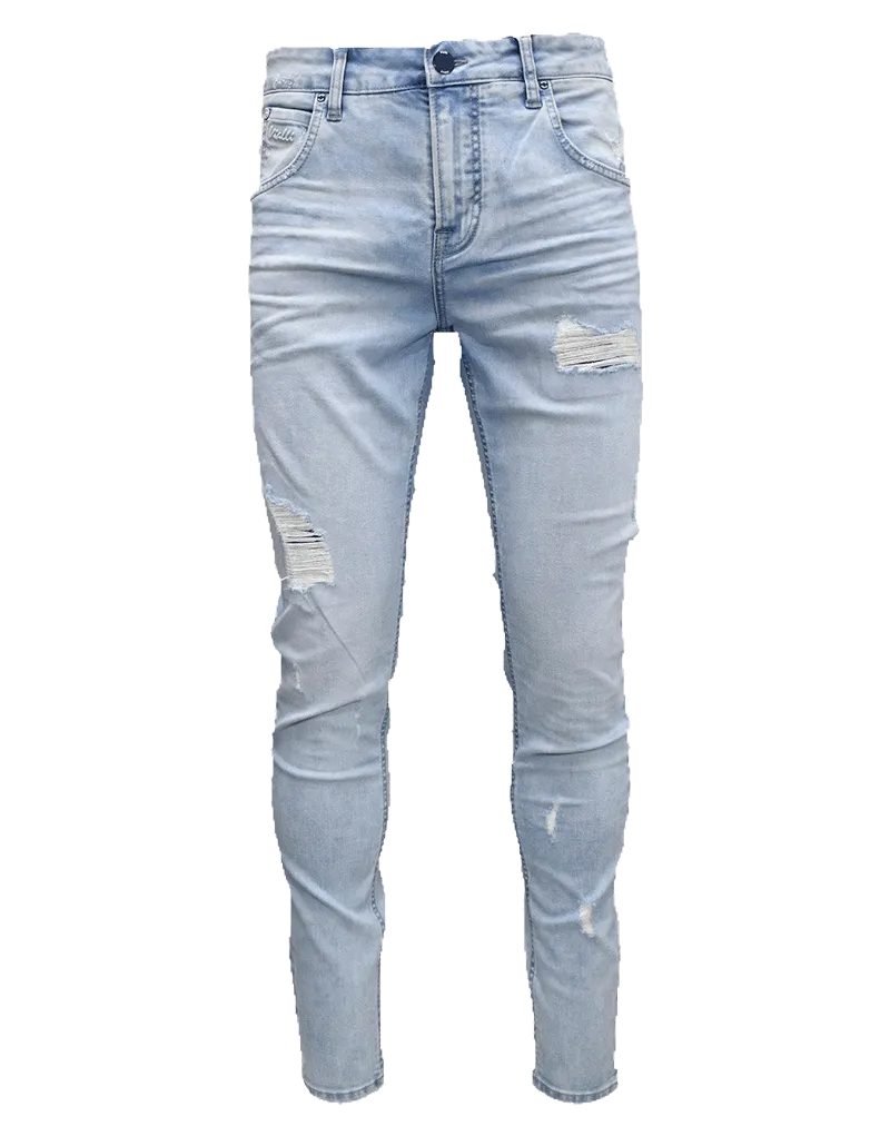 Vialli Rudbra Ultra Fit Skinny Light Blue Jeans