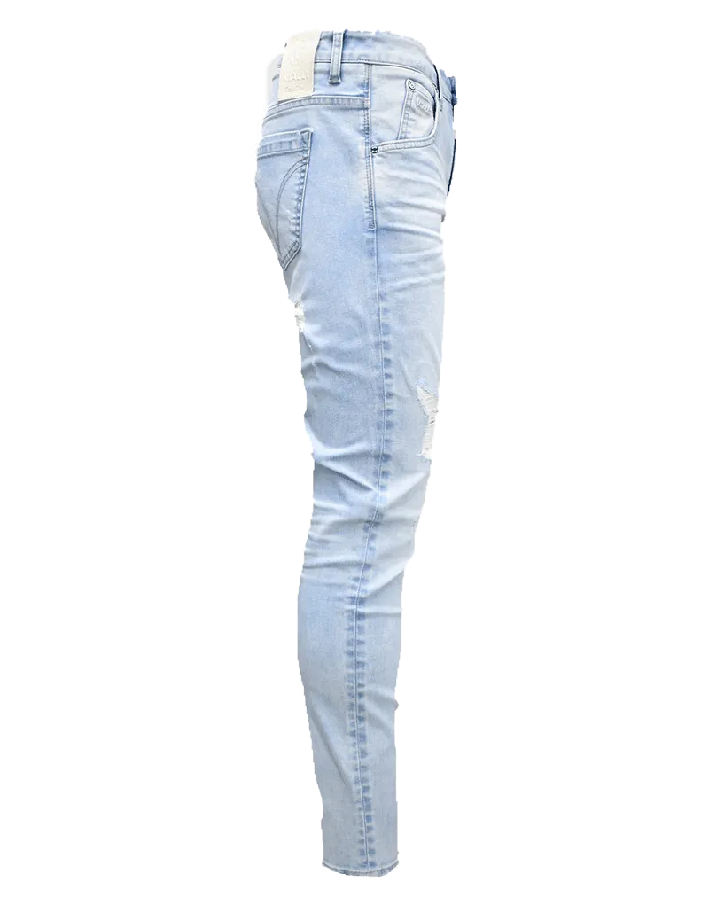 Vialli Rudbra Ultra Fit Skinny Light Blue Jeans