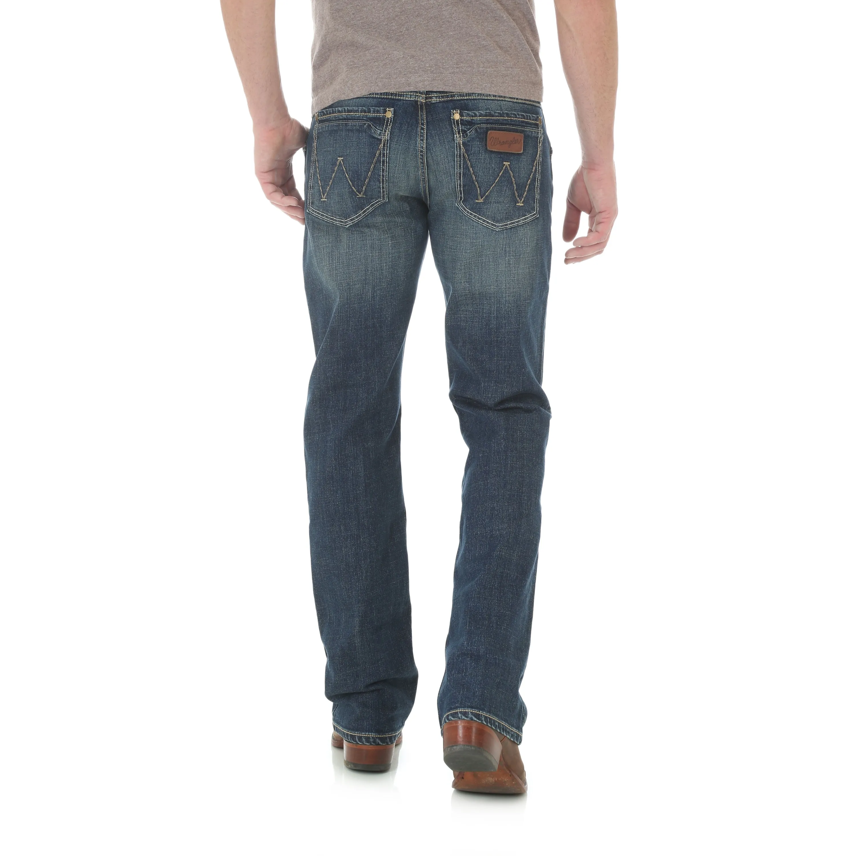 Wrangler Retro Men's Slim Fit Bootcut Jean in Layton