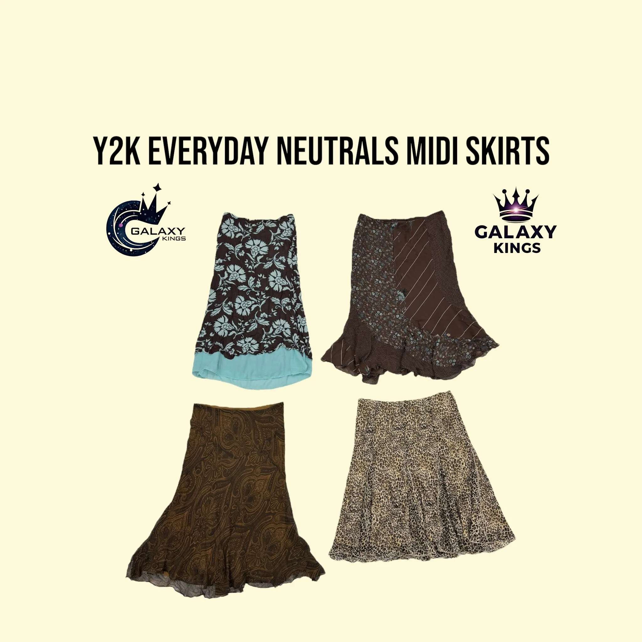 Y2K EVERYDAY MIDI SKIRTS